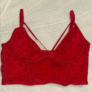 Victoria's Secret Scarlet Kiss Bralette